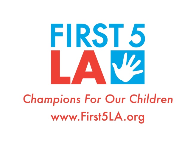 First 5 LA Logo with URL