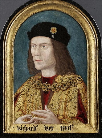 The earliest surviving portrait of Richard 3