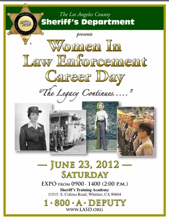 Los Angeles Sheriff's Department women career