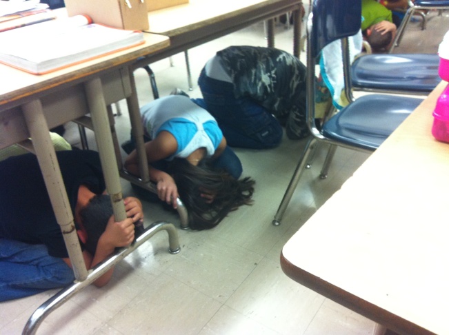 earthquake drill great shakeout