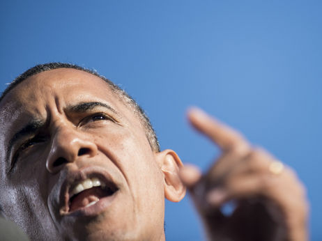 President Obama promised to take it to Mitt Romney in future debates.