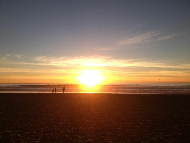 Sunset in San Diego, January 21, 2013