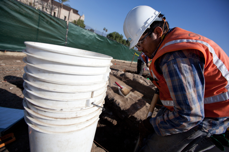 San Gabriel Mission Excavation