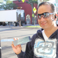 First iPhone 5 owner at AT&T Glendale