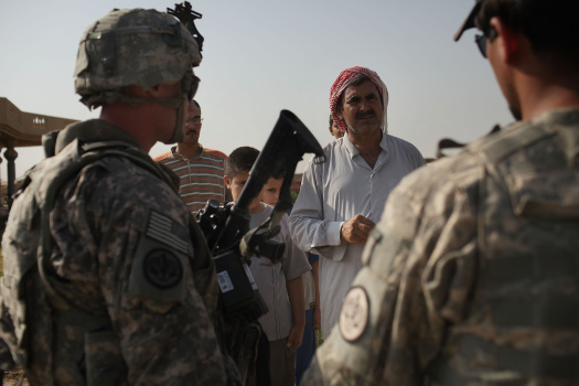 Remaining US Troops In Iraq Patrol Restive Babil Province