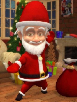 TalkingSanta app