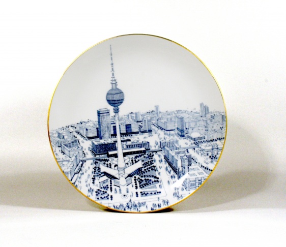 Fernsehturm plate
