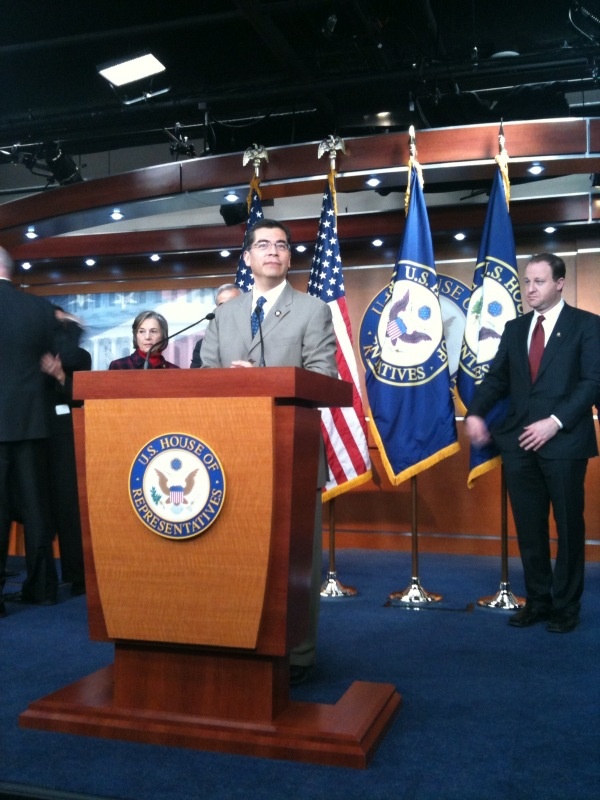 Congressman Becerra salutes the "dreamers"