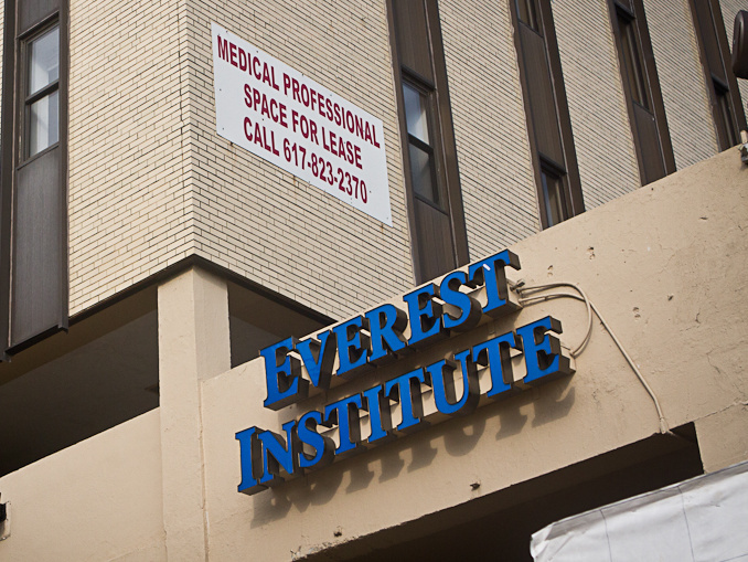 Everest Institute in Boston.