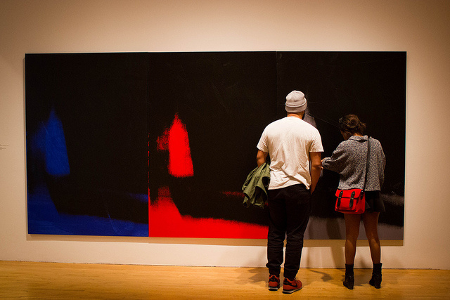 "Andy Warhol: Shadows" at the Museum of Contemporary Art.