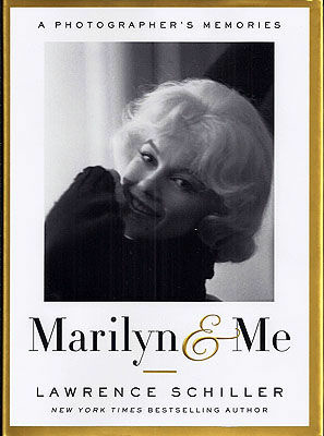 Cover of the TASCHEN book "Marilyn & Me" by photographer Lawrence Schiller.