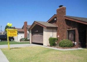 A house for sale in north Downey, home to many Latinos con plata, Sept. 2010