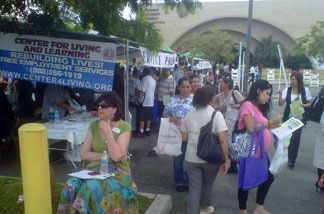 Hundreds attended the 7th Annual Second Chance Job Fair today in Pacoima. It's one of the largest job fairs in San Fernando Valley.