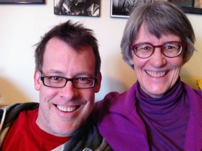 James Rabe (kidney recipient) and Joan Rabe (kidney donor), John Rabe's siblings.
