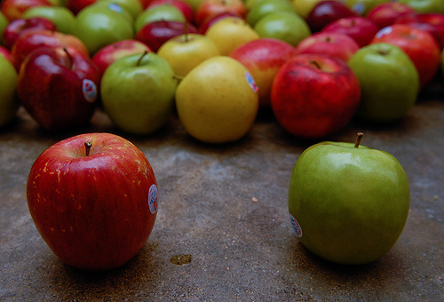 A consumer group found harmful traces of arsenic and lead in juice products (mostly apple), such as Gerber 100% apple juice, Mott's Original 100% apple juice and Welch's 100% grape juice.