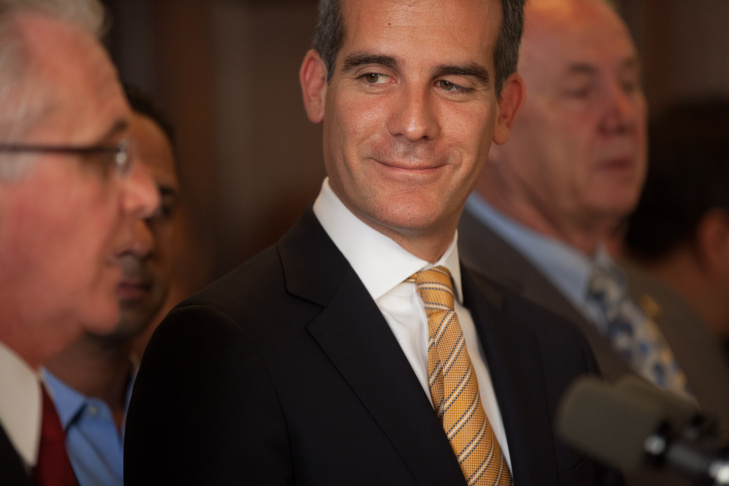 Eric Garcetti DWP City Hall