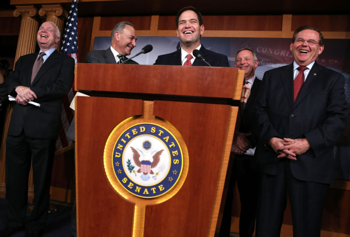 Bipartisan Group Of Senators Announce Major Agreement On Immigration Reform