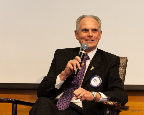 San Jose Mayor Check Reed filed papers on Tuesday to put the public pension measure on the ballot.