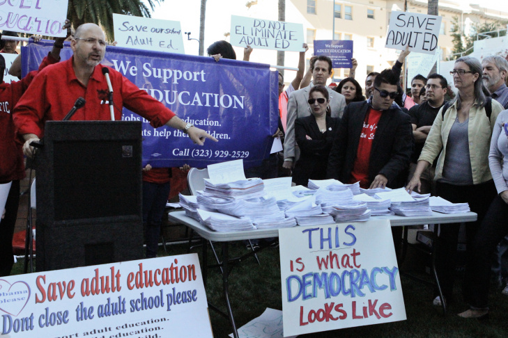 Adult Education Rally
