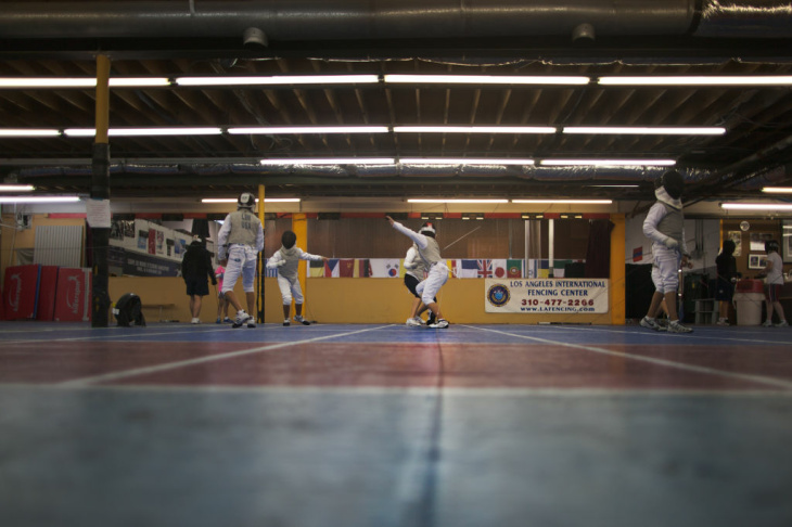 Paralympics Fencing