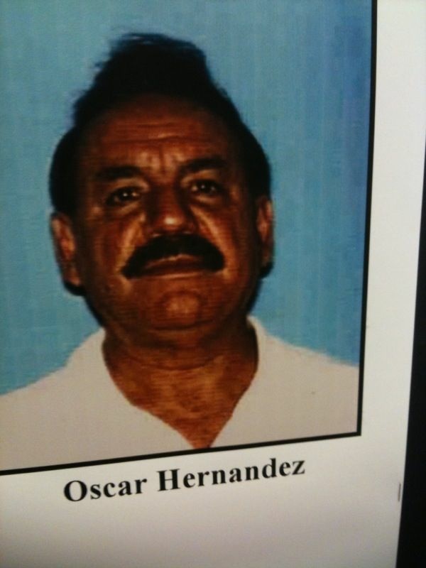 Bell Mayor Oscar Hernandez is one of eight current and former city officials charged with corruption.