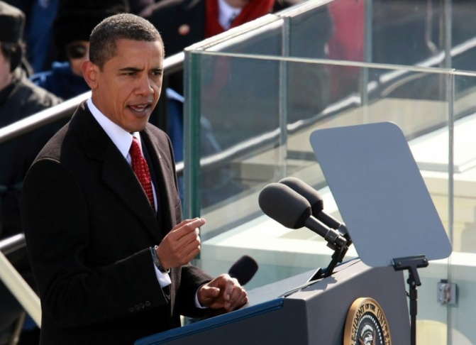 Barack Obama Is Sworn In As 44th President Of The United States