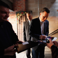 Mitt Romney Campaigns Throughout Iowa