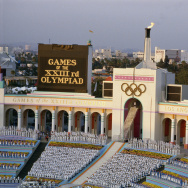 OPENING CEREMONY 1984 OLYMPICS