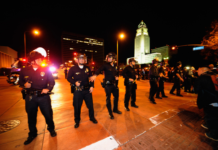 Los Angeles Dismantles Occupy LA Encampment