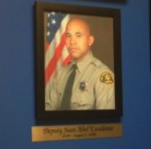 Los Angeles County Sheriff's Deputy Juan Abel Escalante