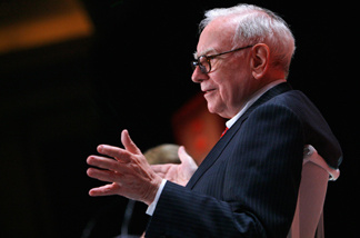 Berkshire Hathaway CEO Warren Buffett attends the Fortune Most Powerful Women summit at Mandarin Oriental Hotel on October 5, 2010 in Washington, DC.
