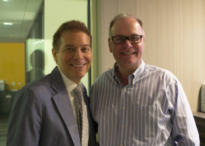 Larry Mantle and Michael Feinstein