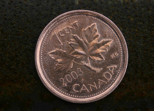The Canadian penny