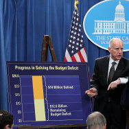 Gov. Jerry Brown Signs California Budget Cut Legislation