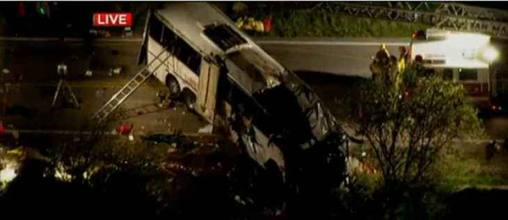 Tour Bus Crash