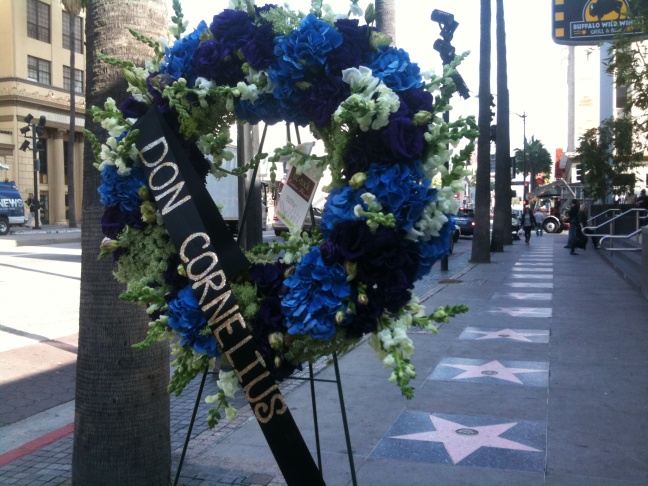 Don Cornelius Wreath