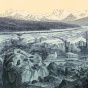 Scientists say they have put together a record of global temperatures dating back to the end of the last ice age, about 11,000 years ago. This historical artwork of the last ice age was made by Swiss geologist and naturalist Oswald Heer.