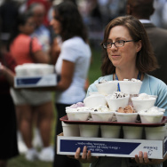 Beth Stockbridge, an intern with the US
