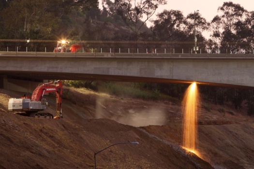 Carmageddon 2 bridge work in 2011