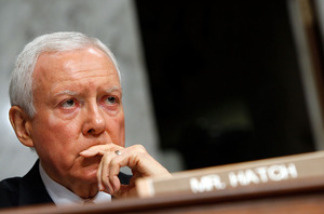 Orrin Hatch of Utah is one of four Republican lawmakers still in the Senate who supported a 1993 GOP bill requiring an "individual mandate."