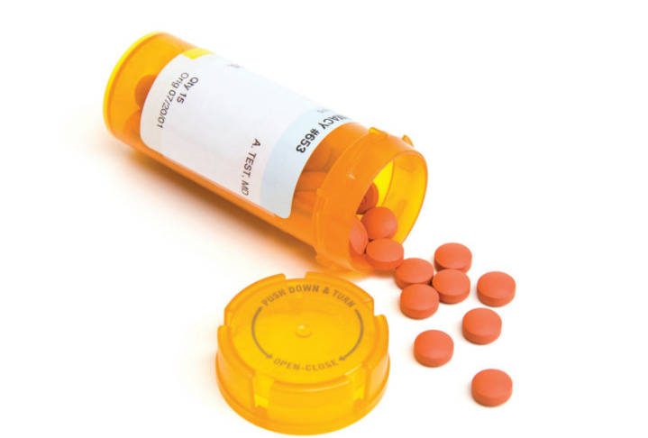 A Vial of Prescription Drugs