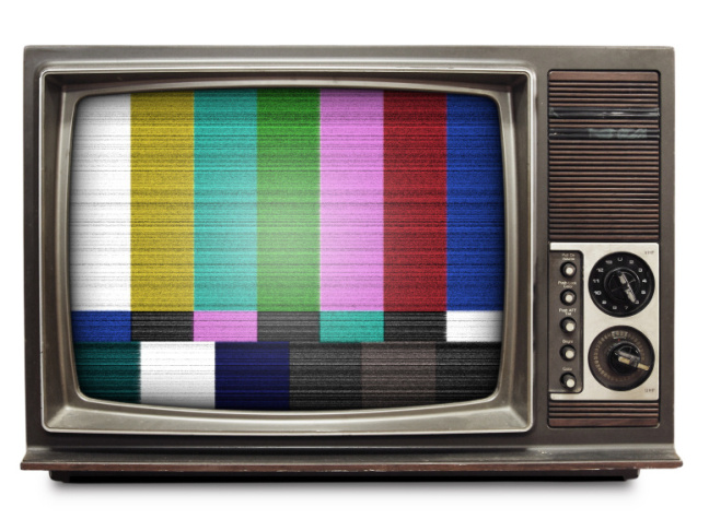 An old TV
