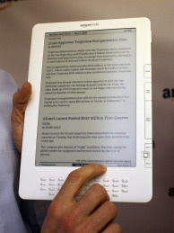 The Amazon Kindle is one of the top selling e-readers on the market.
