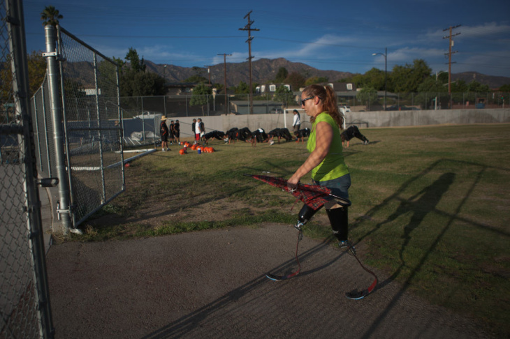 Paralympics Runner