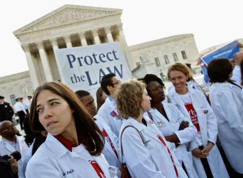 Supreme Court Hears Arguments On Constitutionality Of Health Care Law