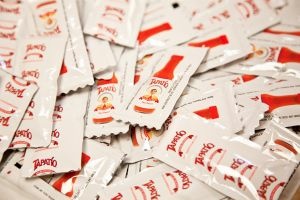 And the bonus for those who attended: Free hot sauce.