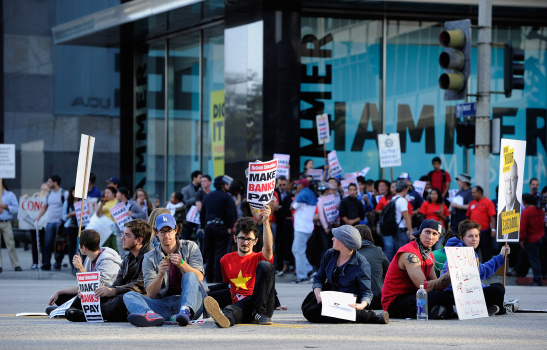 California University Students Demonstrate Statewide For Increased Funding For Education