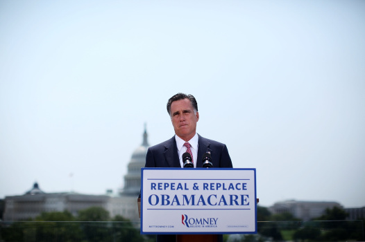 Mitt Romney Speaks On Supreme Court Decision On Affordable Care Act