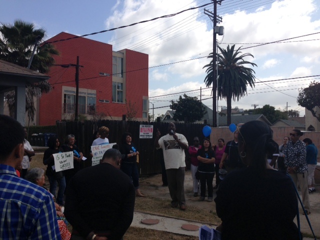 Eric Garcetti rally