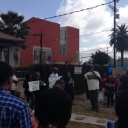 Eric Garcetti rally